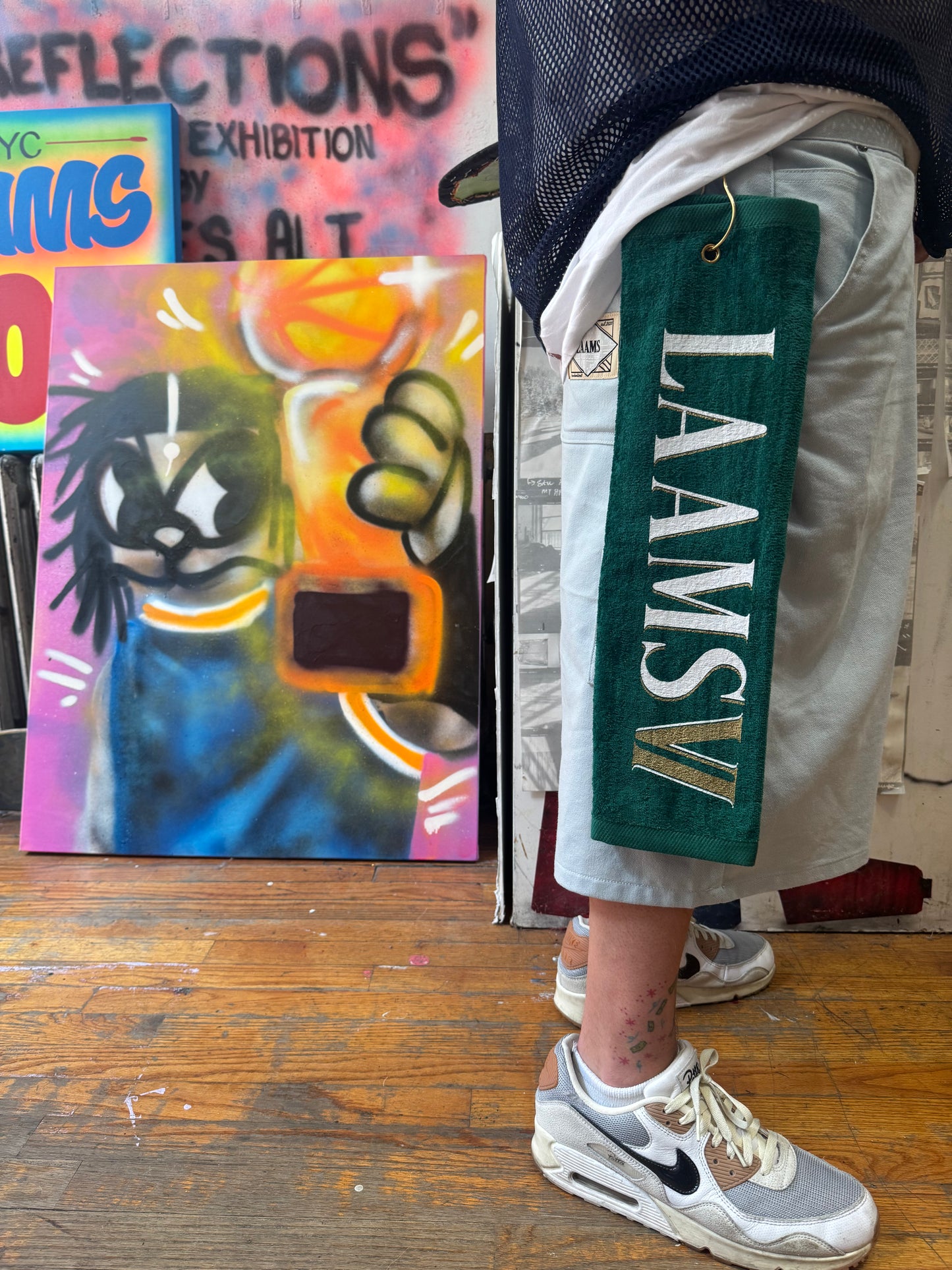 LAAMS "VI Year Anniversary" Clip Towel