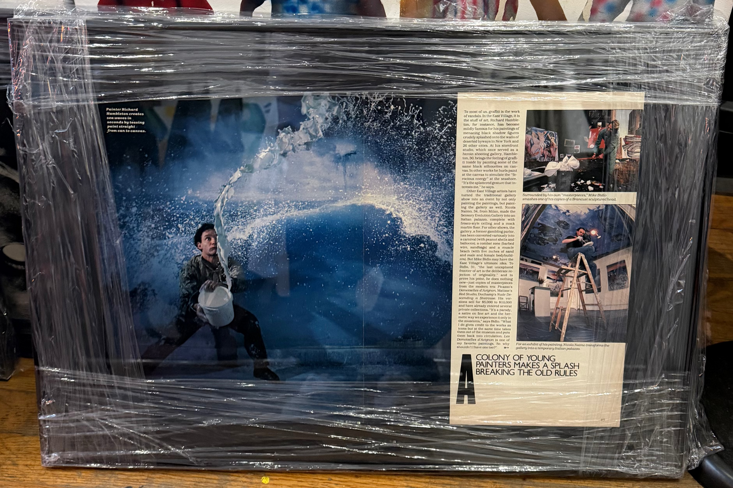 1990s Richard Hambleton Splayed Article
