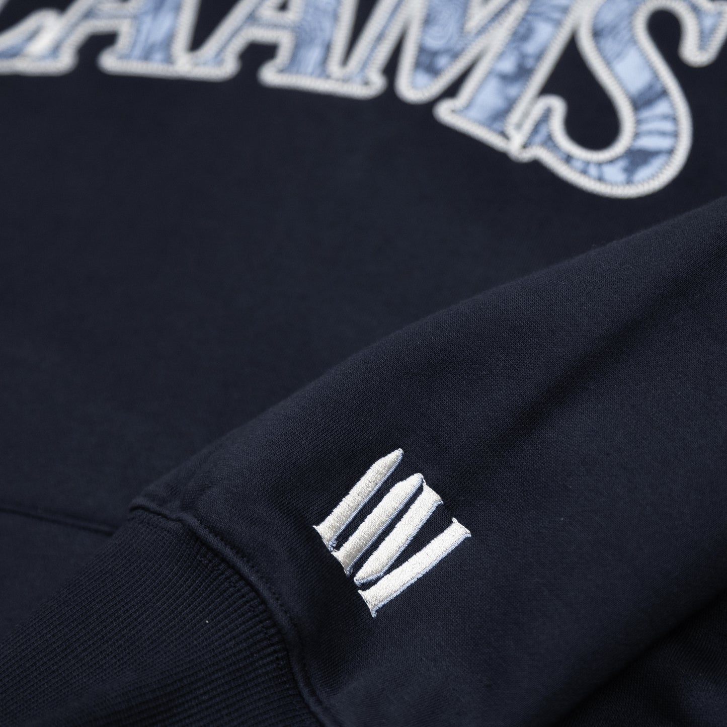 LAAMS Woodgrain Collegiate Hoodie (Navy)