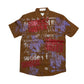 LAAMS x The Incorporated 1 of 1 Chainstitch Button Up (Brown)