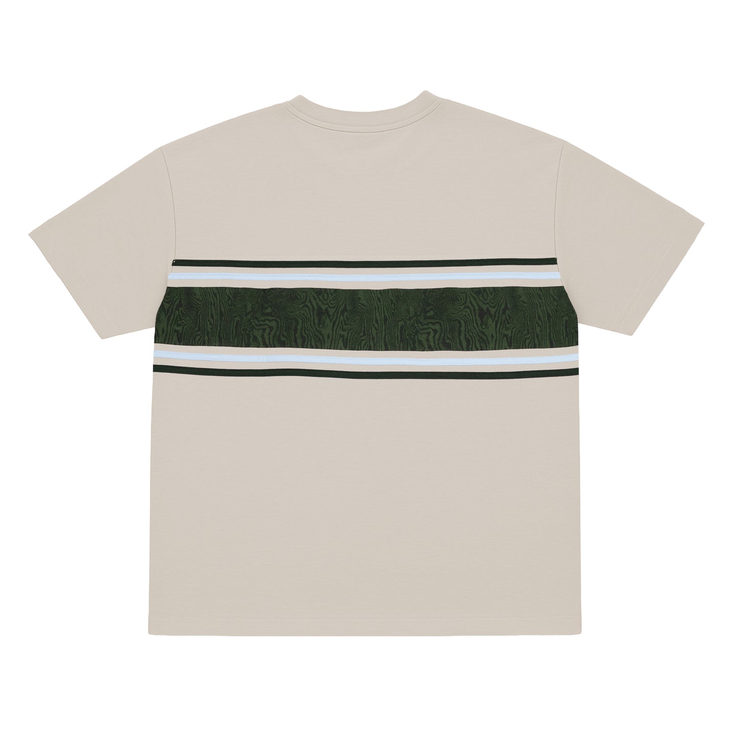 LAAMS Woodgrain Panel T-Shirt (Tan/Green)