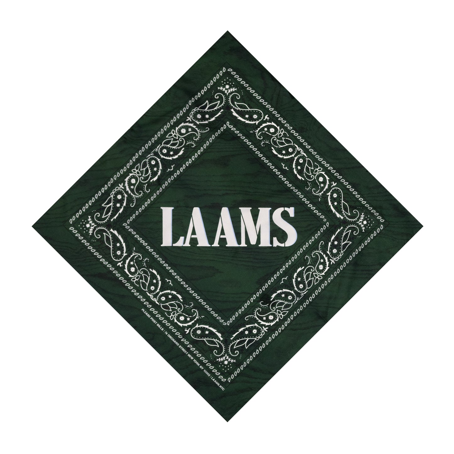 LAAMS Please Post Bills Bandana