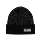 LAAMS Woodgrain Jaquard Beanie