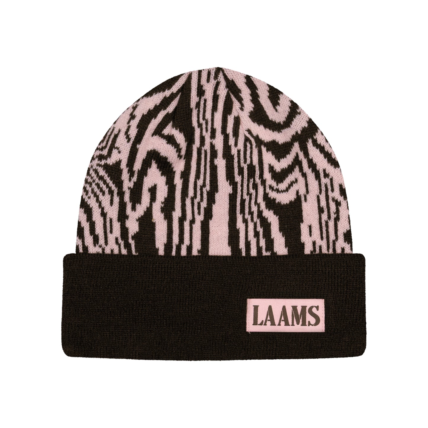 LAAMS Woodgrain Jaquard Beanie