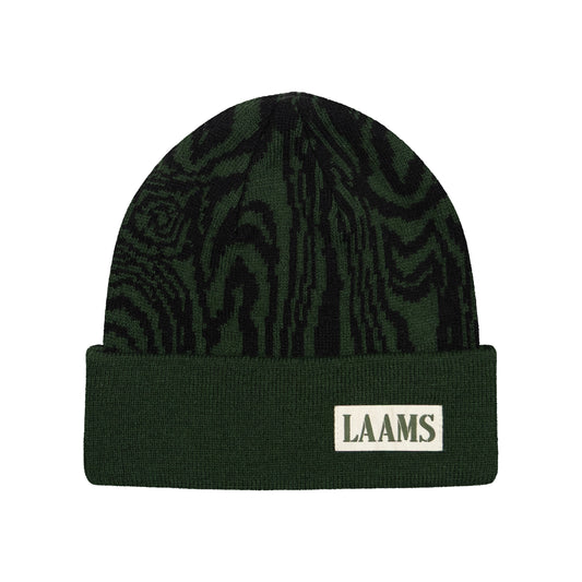 LAAMS Woodgrain Jaquard Beanie