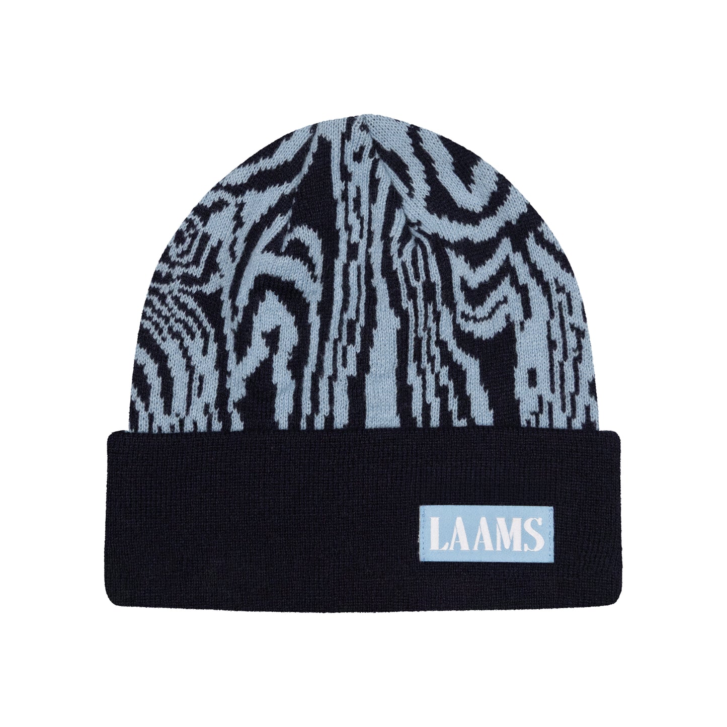 LAAMS Woodgrain Jaquard Beanie