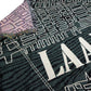 LAAMS Woodgrain Map Woven Blanket
