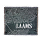 LAAMS Woodgrain Map Woven Blanket