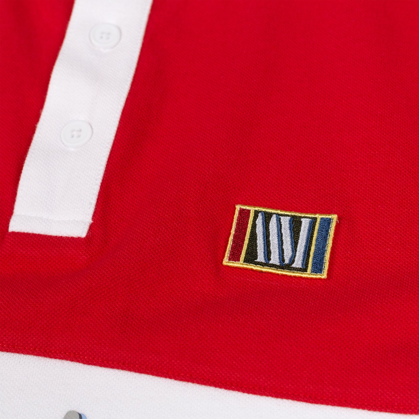 LAAMS x STARCOW PARIS Colorblock Polo Shirt