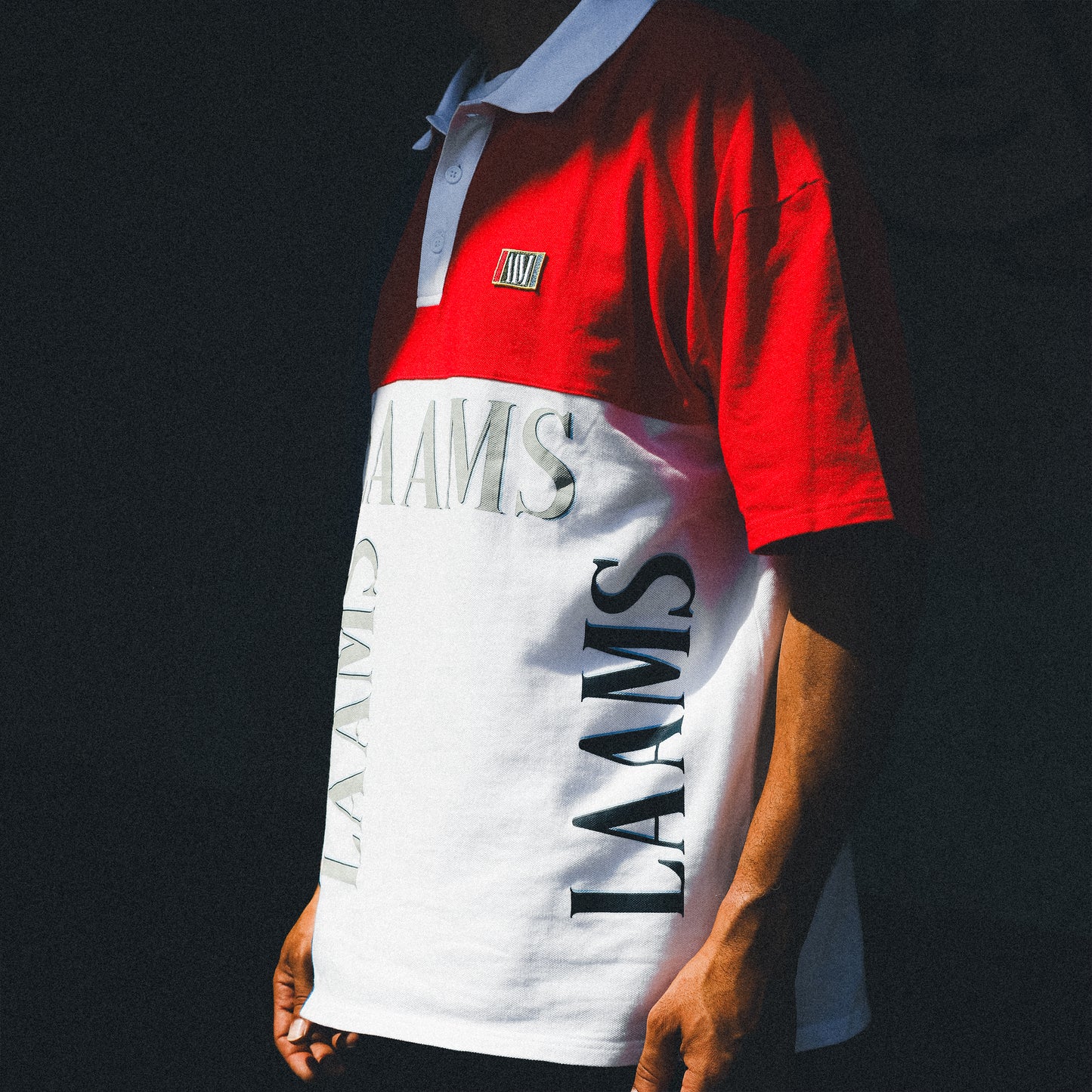 LAAMS x STARCOW PARIS Colorblock Polo Shirt