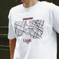 LAAMS x STARCOW PARIS PIPELINE TEE (WHITE)