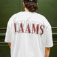 LAAMS x STARCOW PARIS PIPELINE TEE (WHITE)