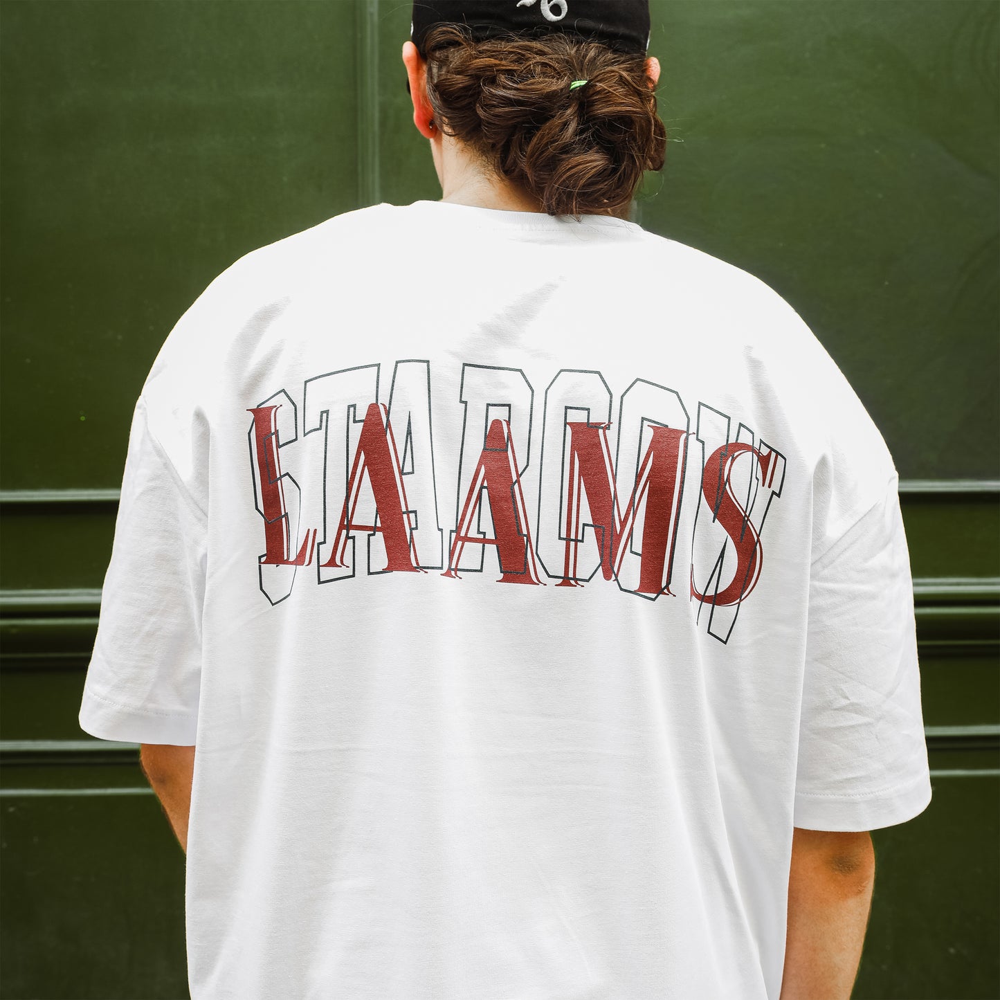 LAAMS x STARCOW PARIS PIPELINE TEE (WHITE)