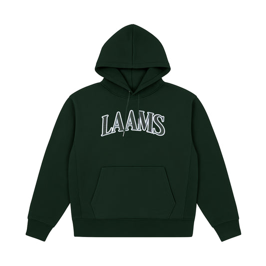 LAAMS Woodgrain Collegiate Hoodie (Green)