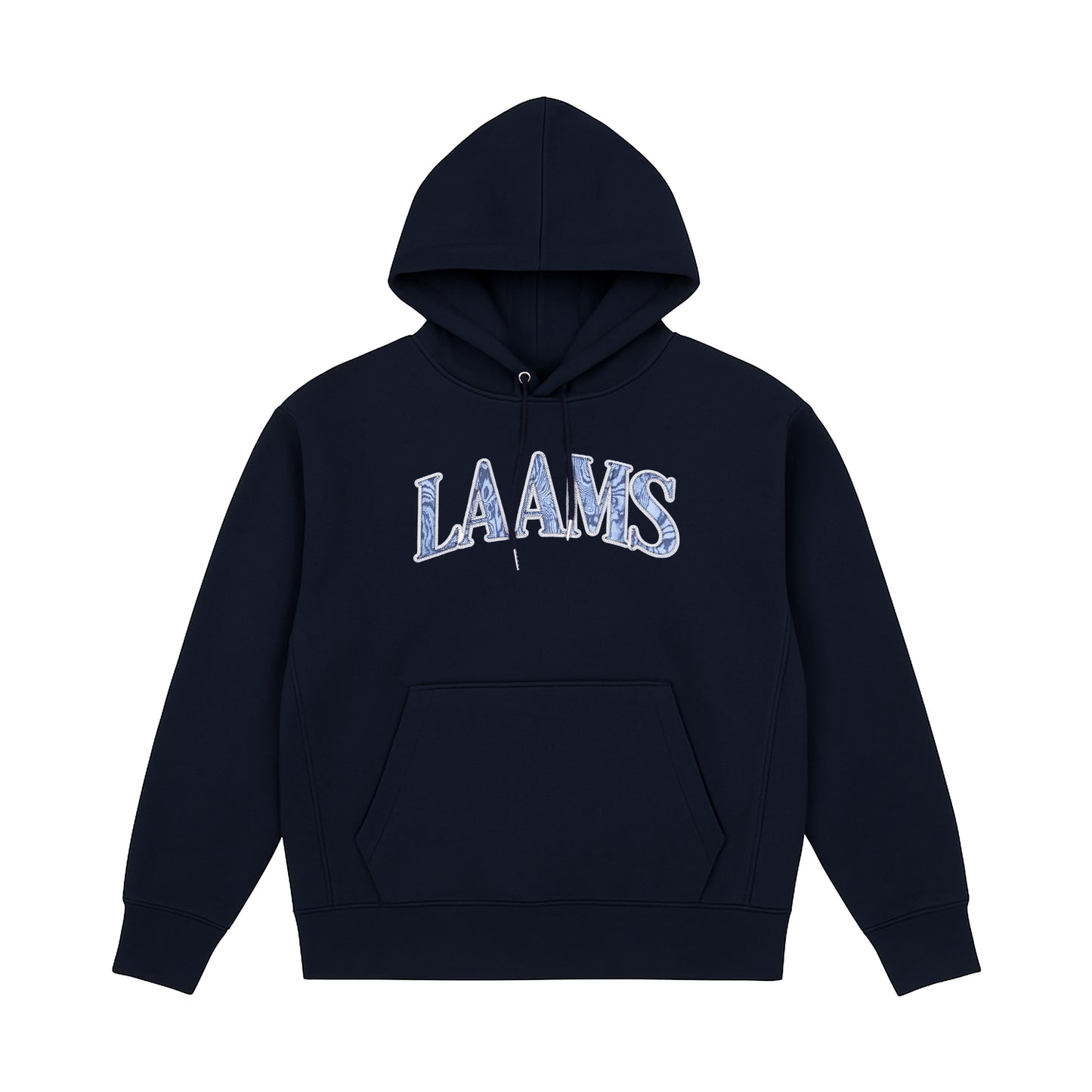 LAAMS Woodgrain Collegiate Hoodie (Navy)