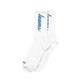 LAAMS Script Socks (White/Blue)