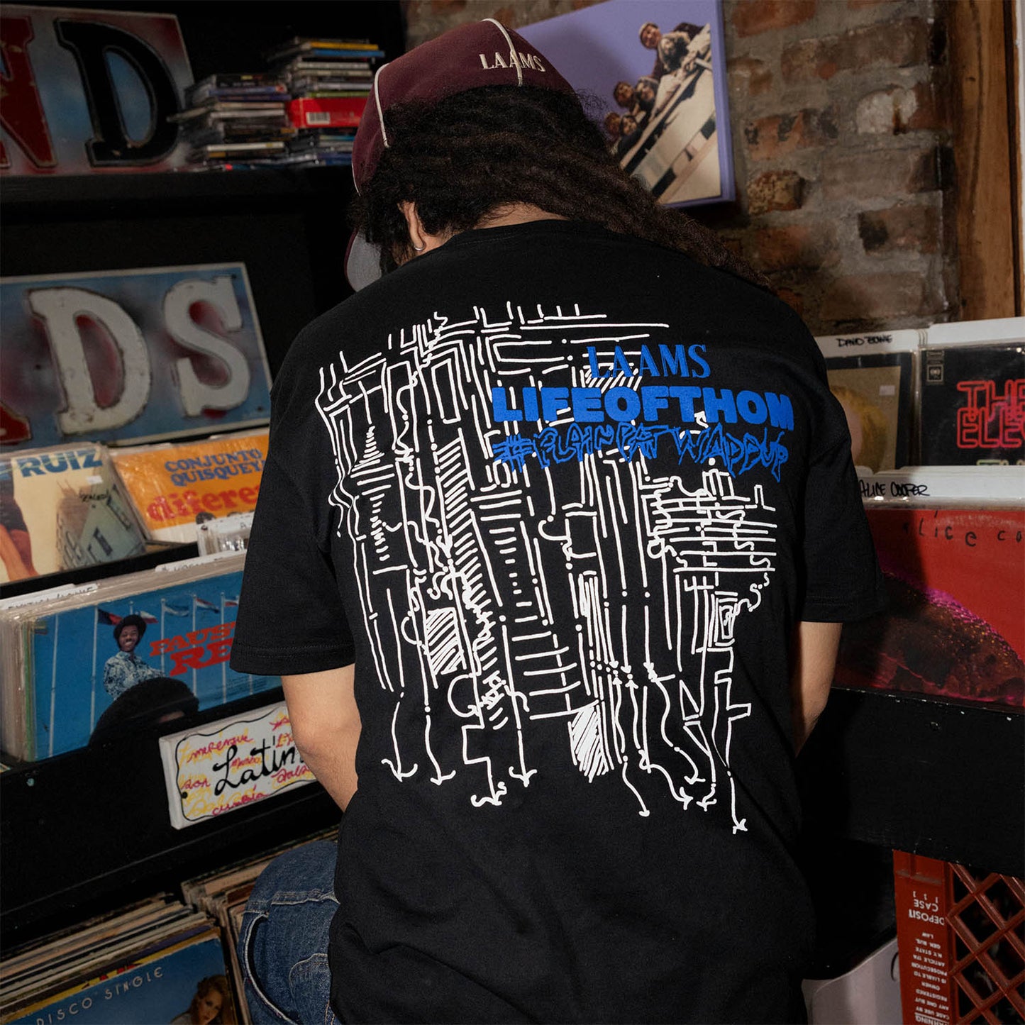 LIFEOFTHOM x LAAMS TEE