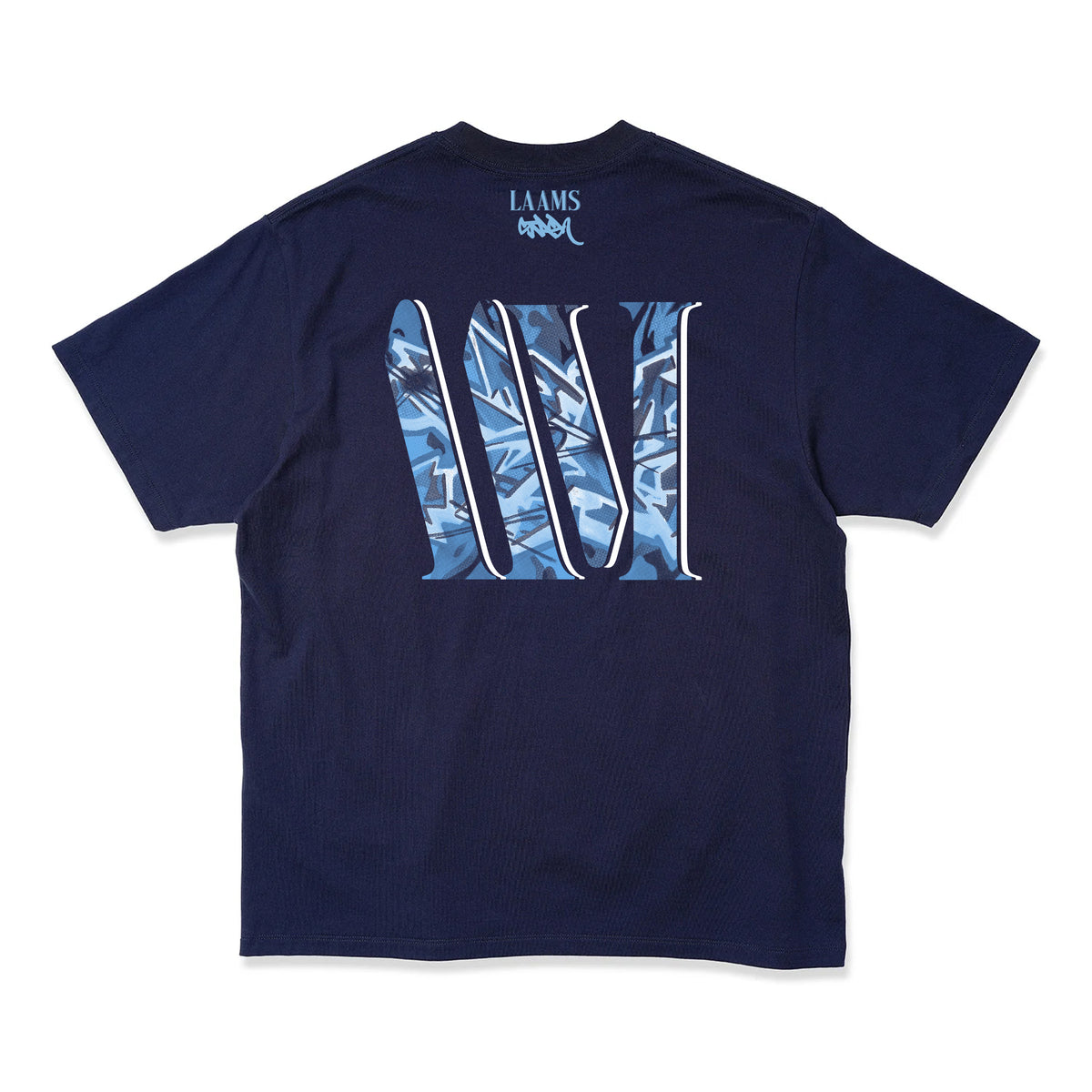 LAAMS x STASH T-Shirt (Navy)