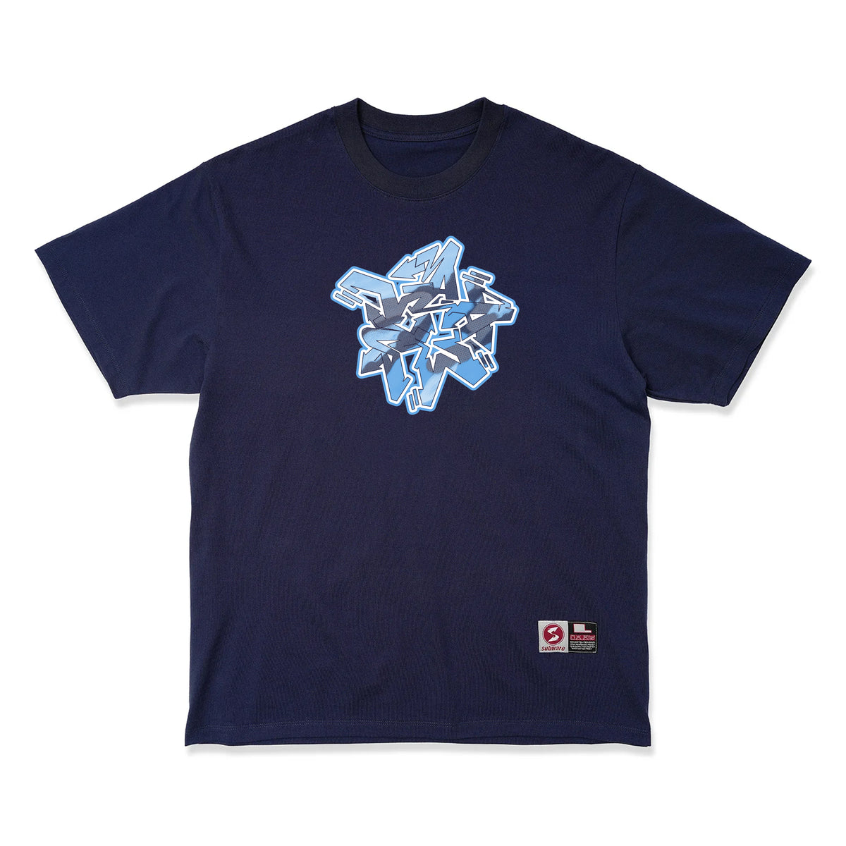 LAAMS x STASH T-Shirt (Navy)