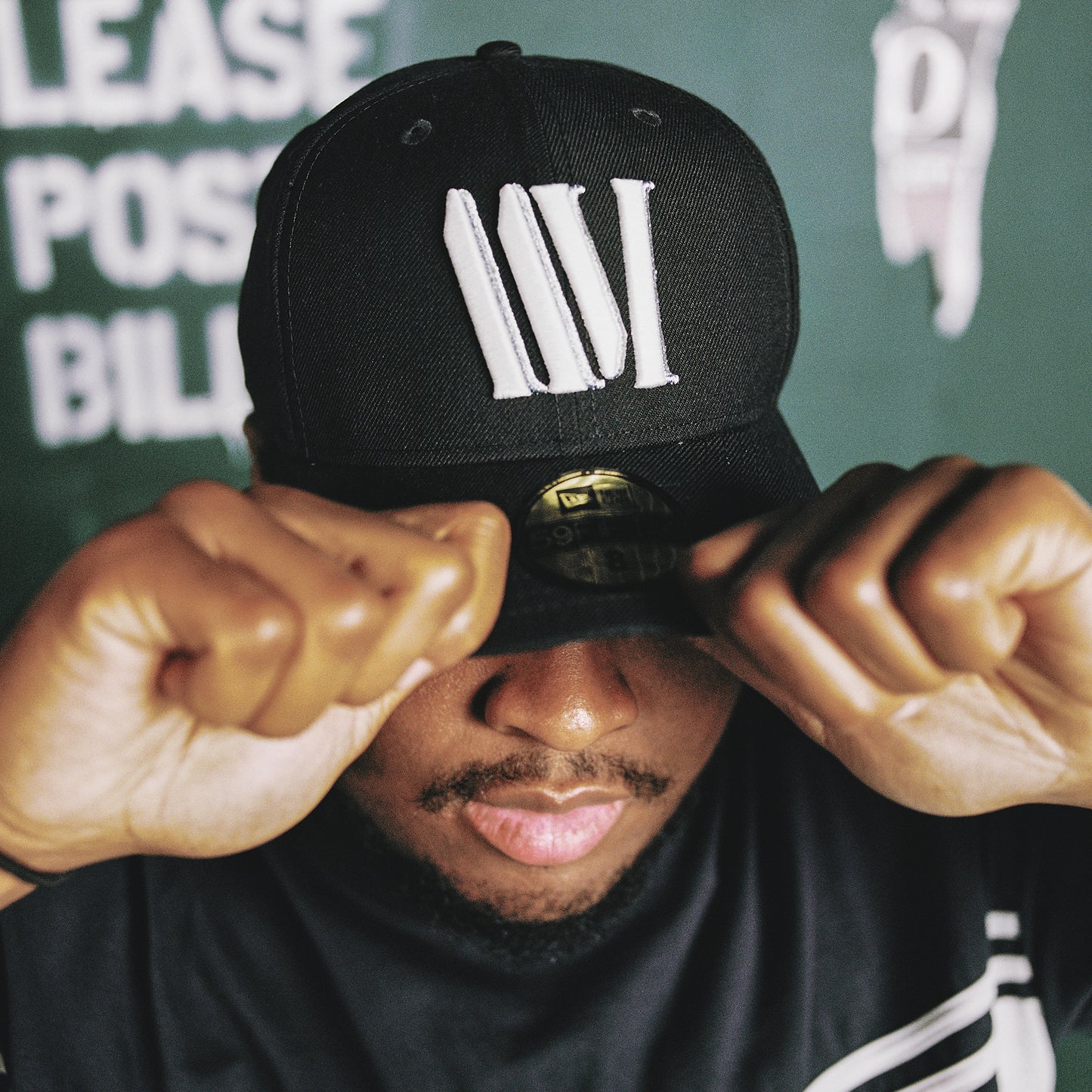 LAAMS x New Era 5950 Fitted Hat (Navy/White)