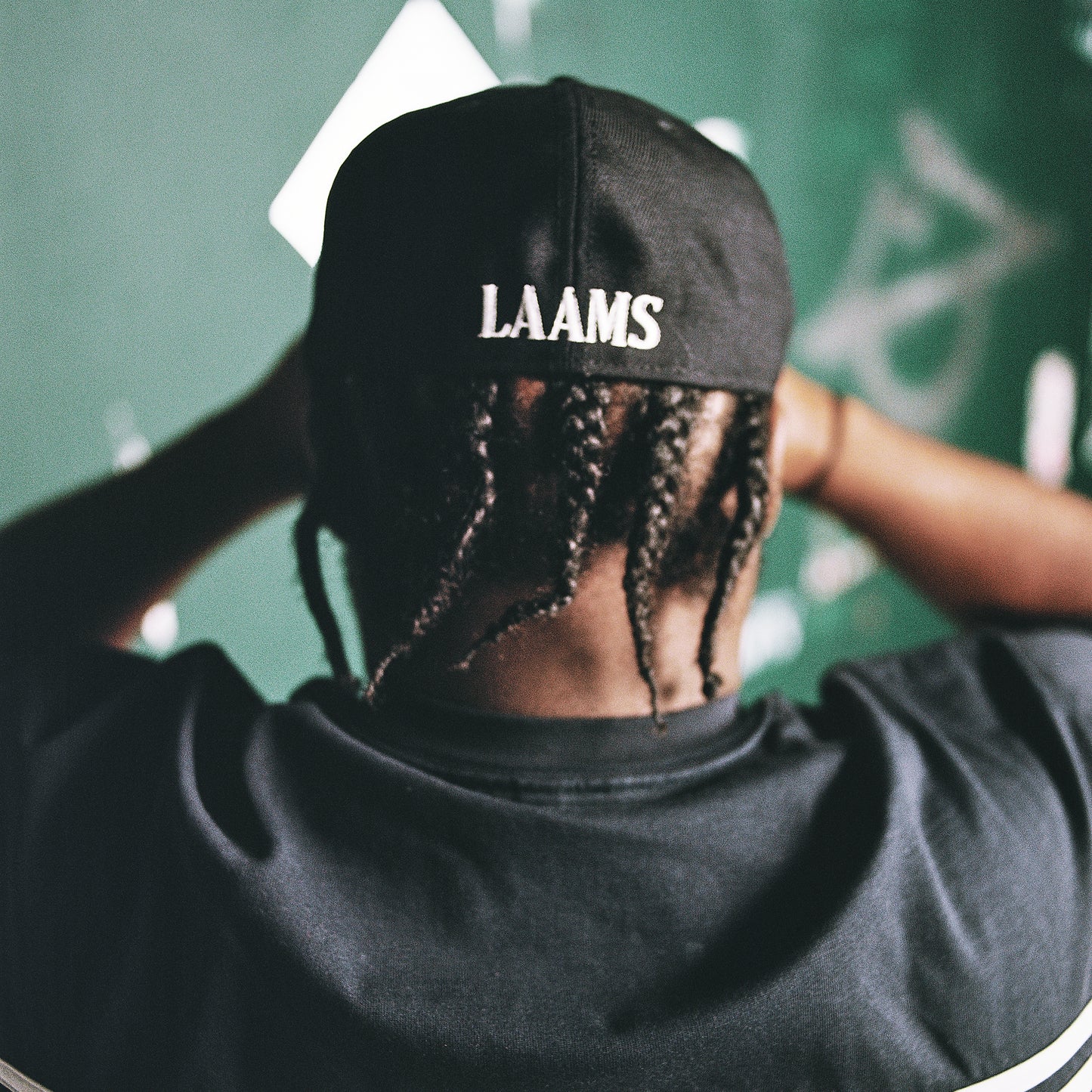LAAMS x New Era 5950 Fitted Hat (Navy/White)