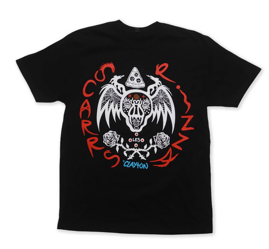 Clayton x Scarr's Flying Skull Tee