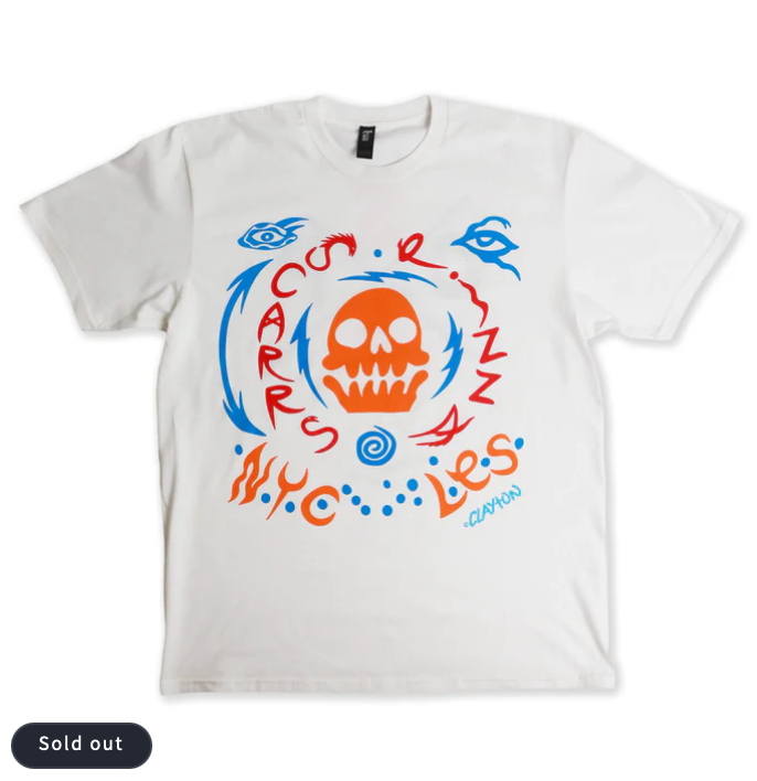 Clayton x Scarr's Skull Tee