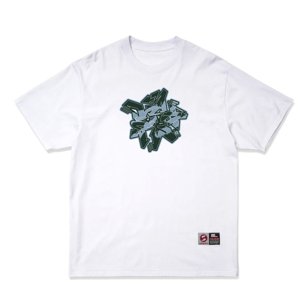 LAAMS x STASH T-Shirt (White)