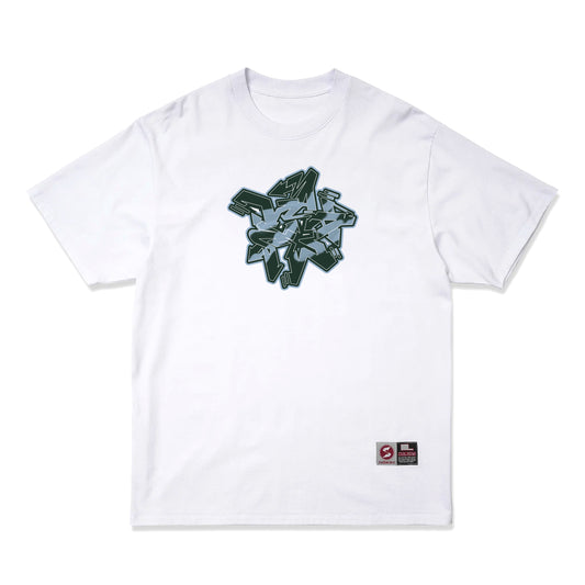 LAAMS x STASH T-Shirt (White)