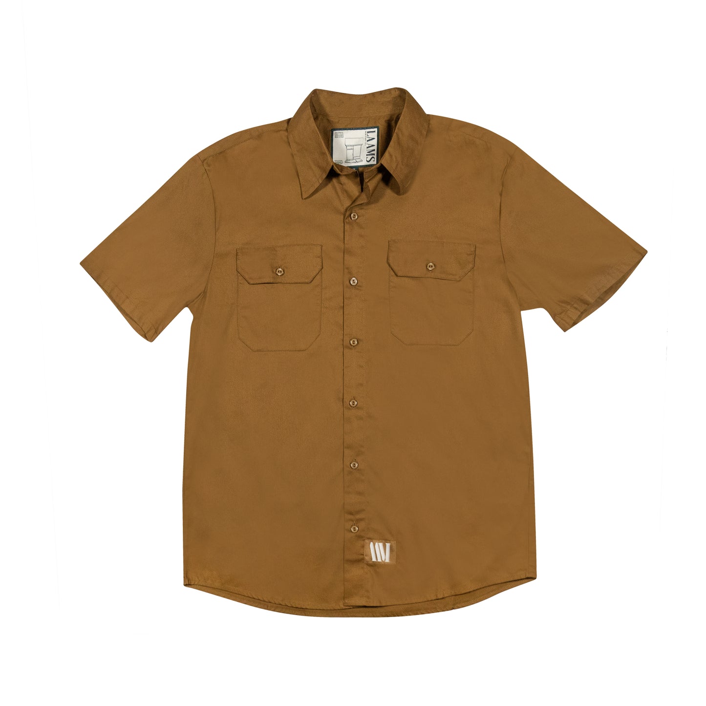 LAAMS Chainstitch MAP Button Up (Tan)