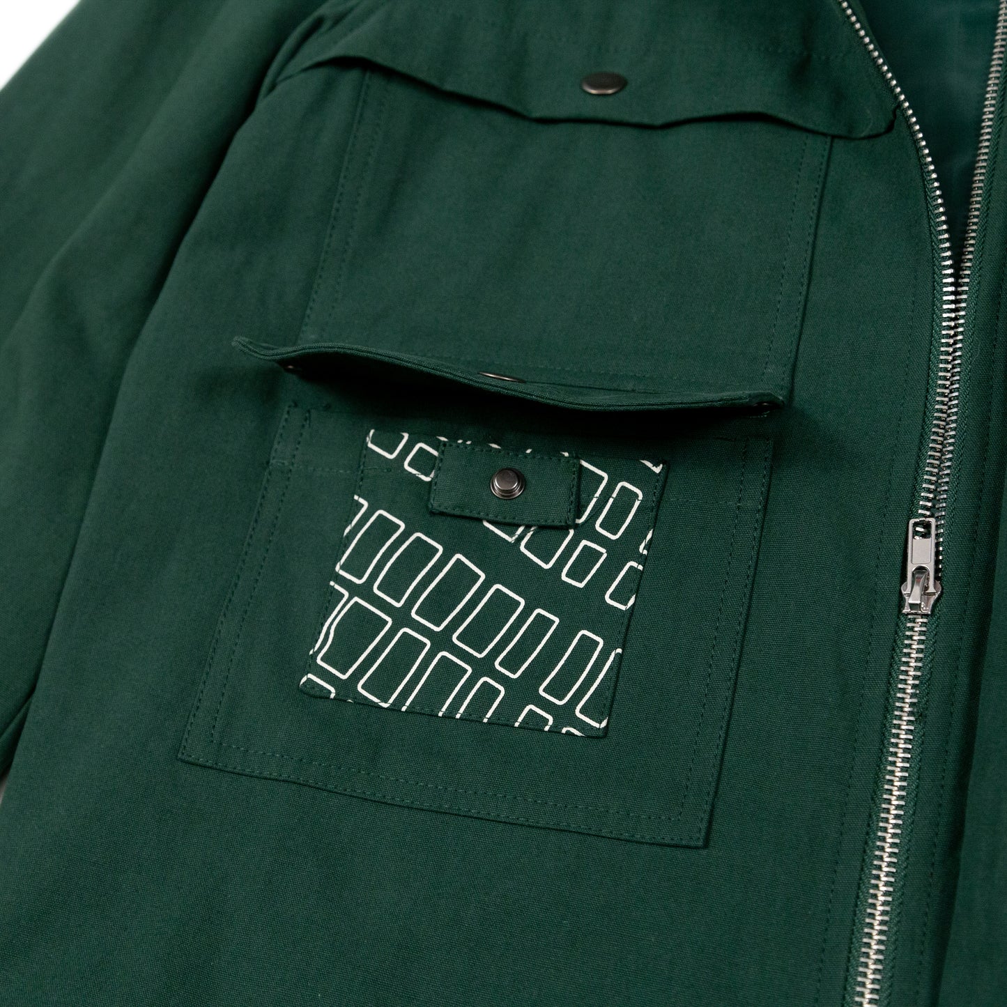 LAAMS Map Work Jacket (Green)