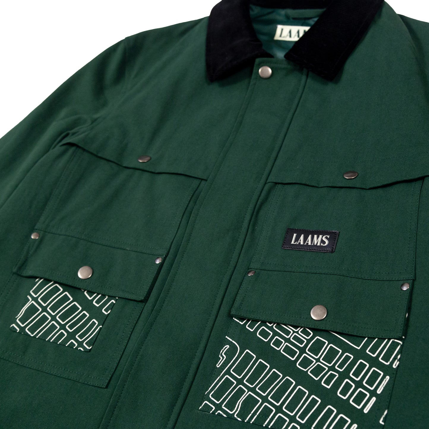 LAAMS Map Work Jacket (Green)