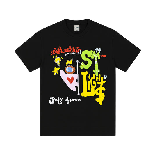 LAAMS x DNTWATCHTV T-Shirt (Black)