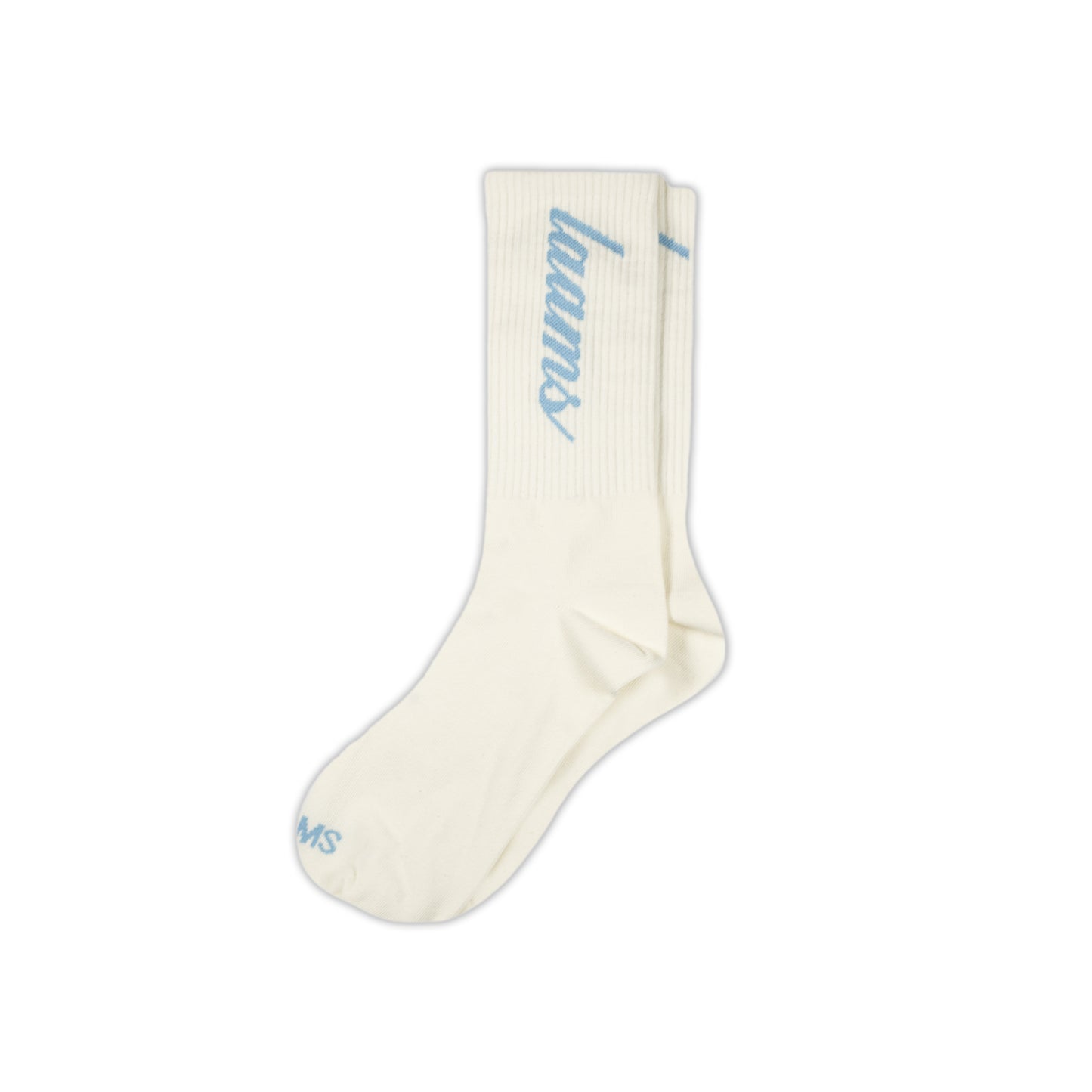 LAAMS Script Sock (Cream)