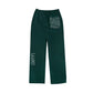 LAAMS Map Embroidered Sweatpants (Green)