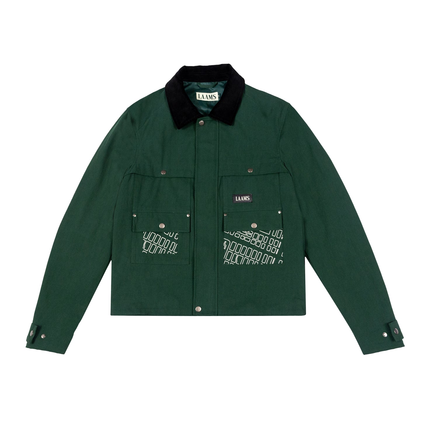 LAAMS Map Work Jacket (Green)