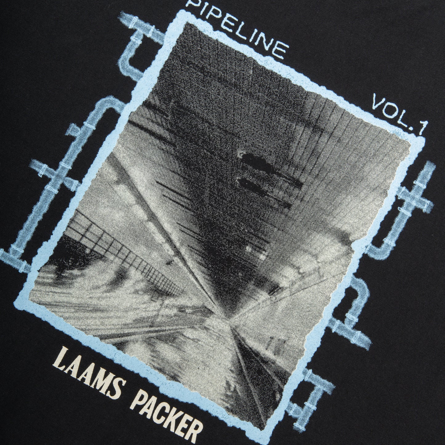 LAAMS x PACKER "Tunnel" T-Shirt