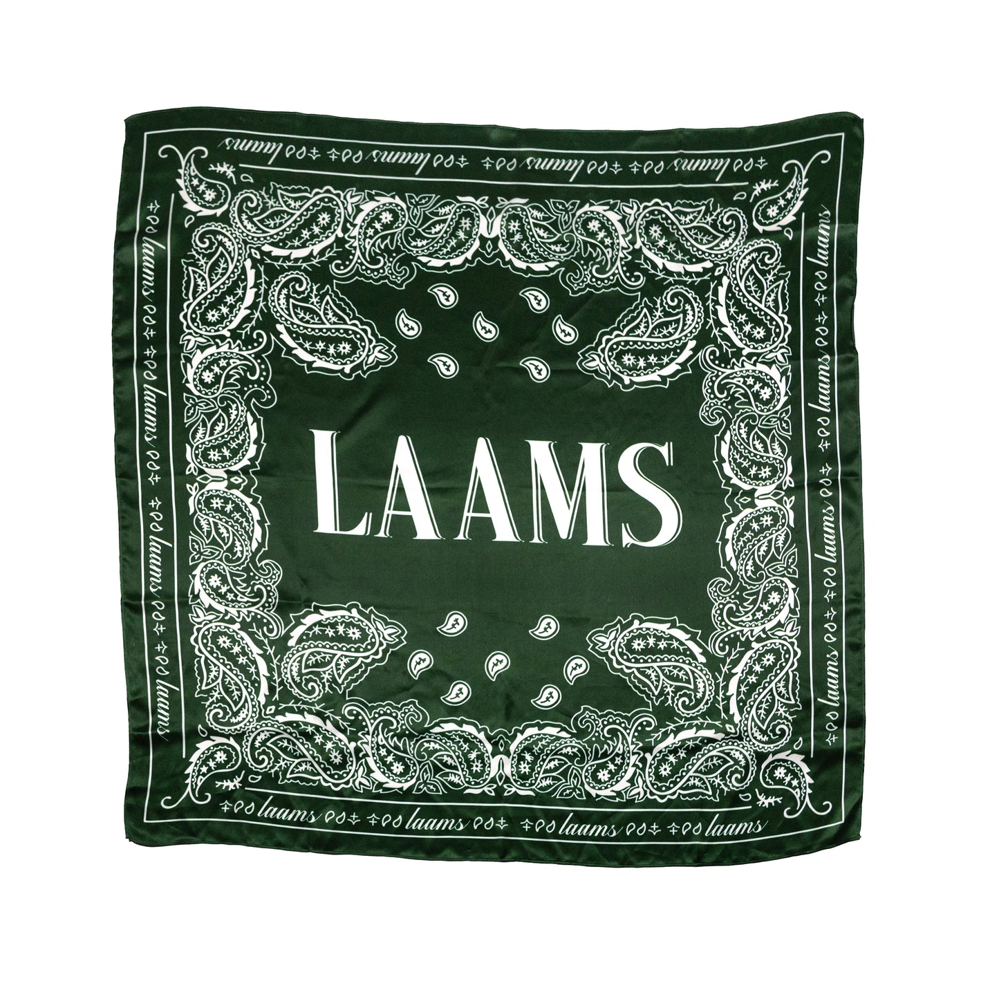 LAAMS 100% Silk 5 Year Bandana Scarf