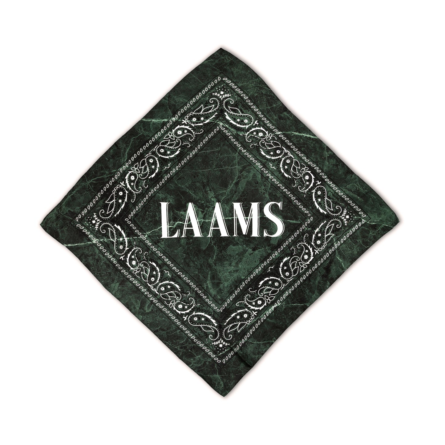 LAAMS MARBLE SILK BANDANA
