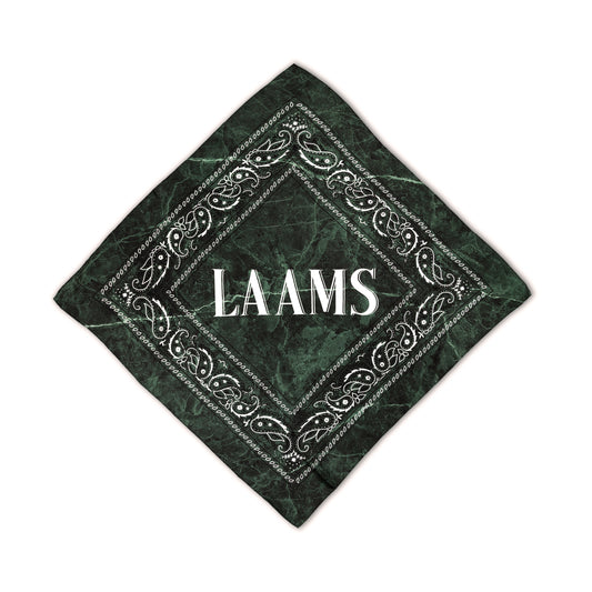 LAAMS MARBLE SILK BANDANA