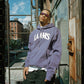 LAAMS Collegiate Terry Hoodie (Purple)