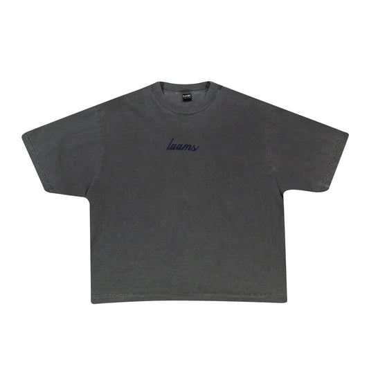 Script Logo Tee (Grey)