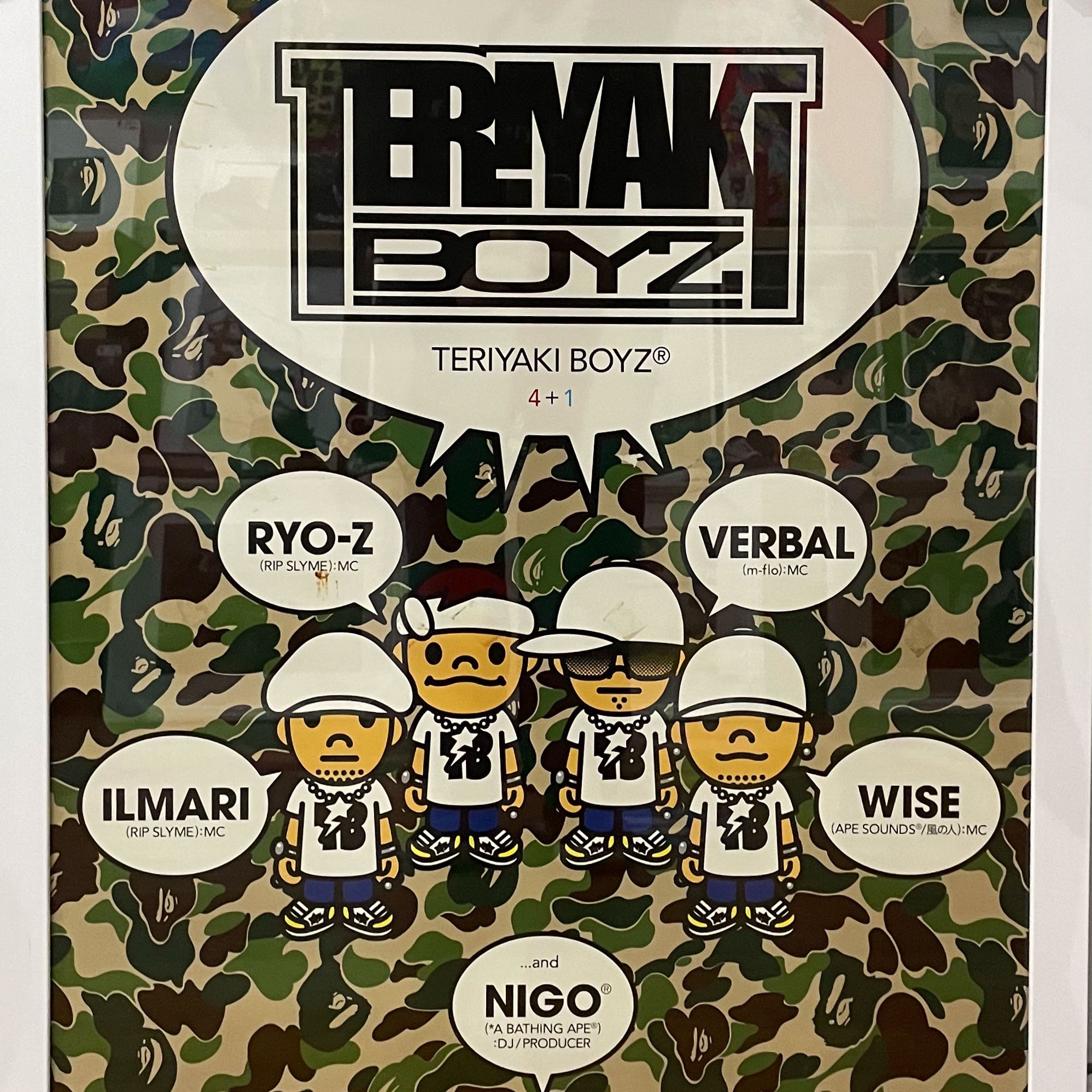 Teriyaki Boyz BAPE x Def Jam Poster