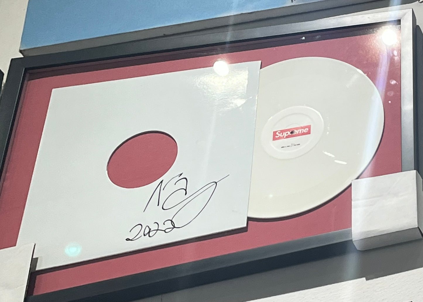 Supreme Nas Signed Vinyl