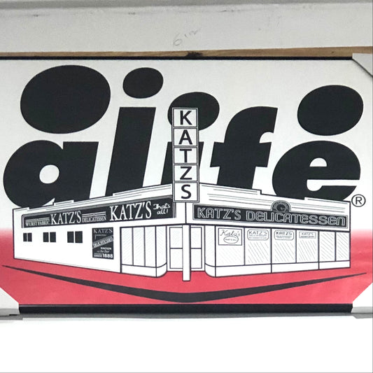 ALIFE x Katz's Deli 2013 Poster