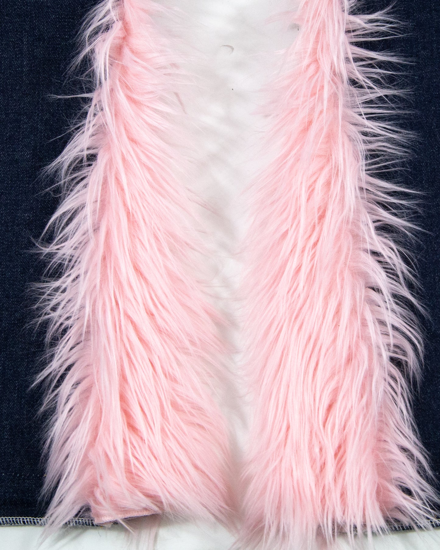 Uzumaki x LAAMS Denim (Pink Fur)