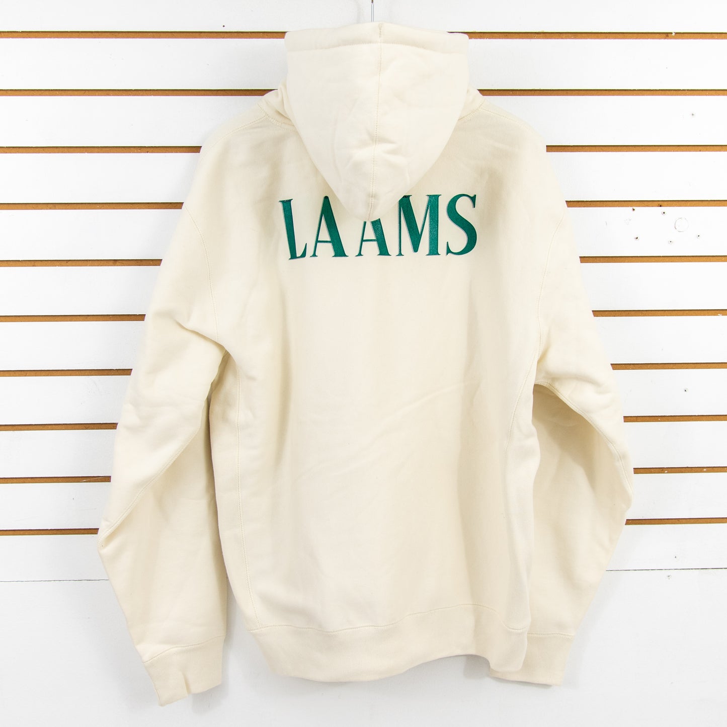 LAAMS Emblem Cream Hoodie