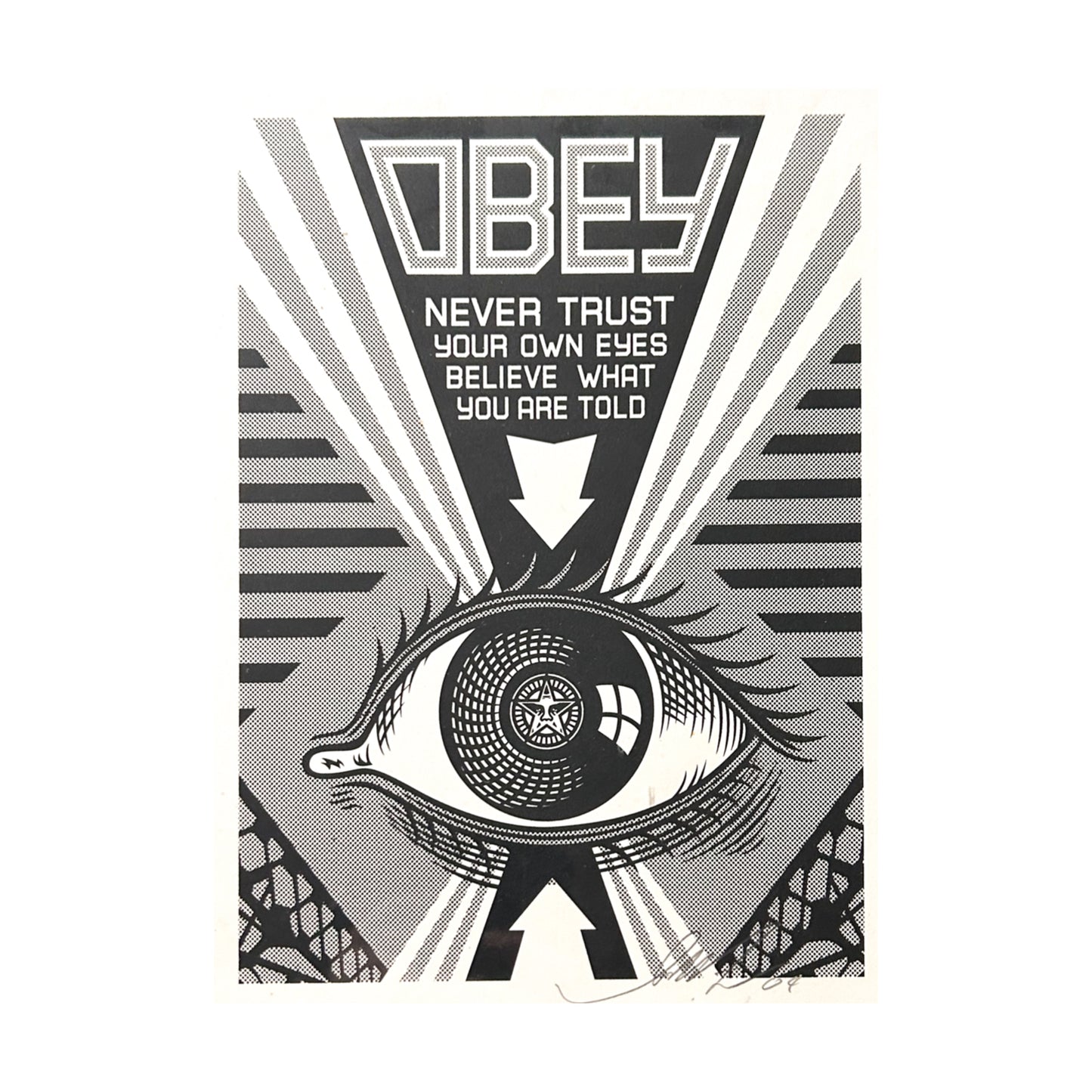 Shepard Fairey Signed OBEY Print