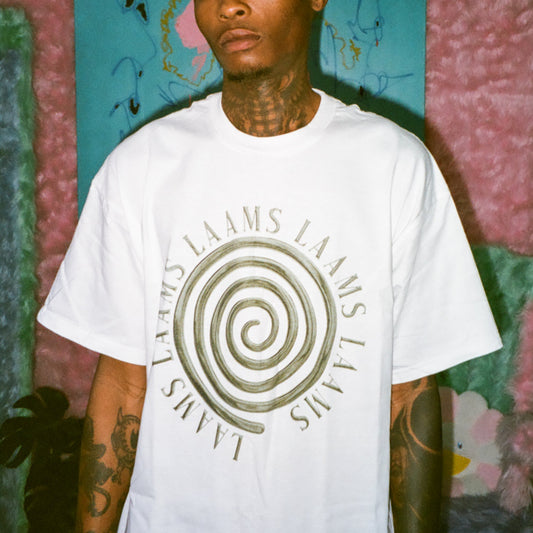 Uzumaki x LAAMS Spiral Logo T-Shirt
