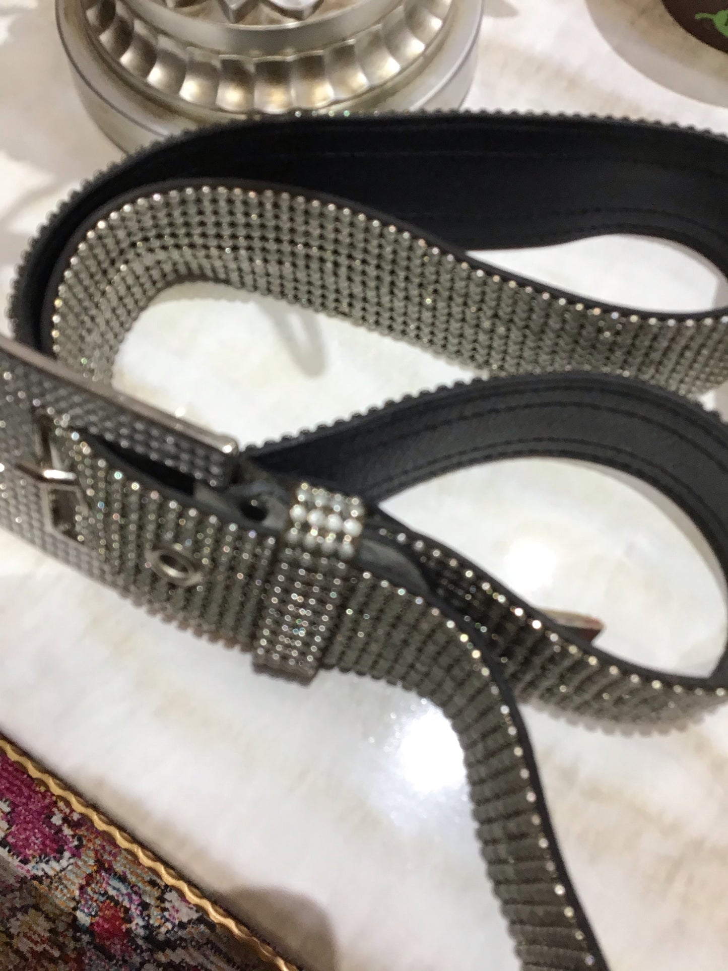 Italian studded belt